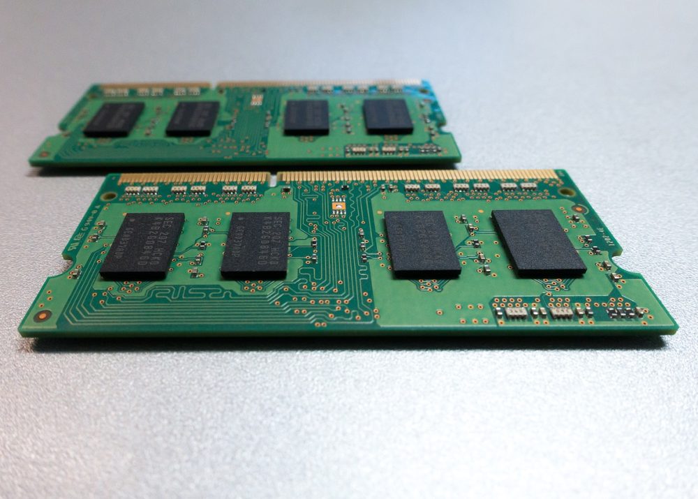 printed circuit board, random access memory, green-1911693.jpg